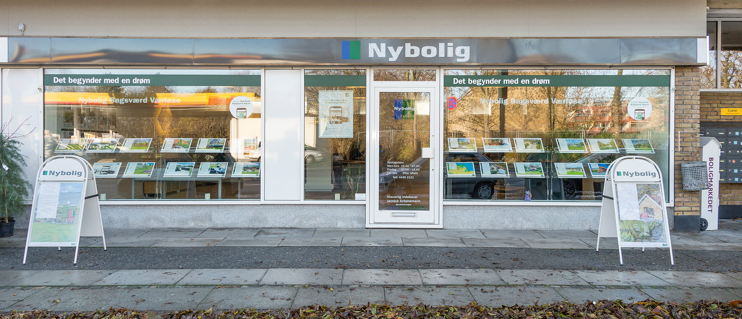 Nybolig Bagsvaerd - Vaerloese facade